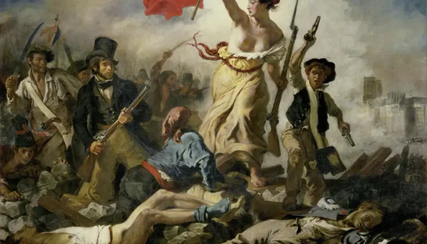 Wolność na barykadach: symbolika i historia obrazu Delacroix
